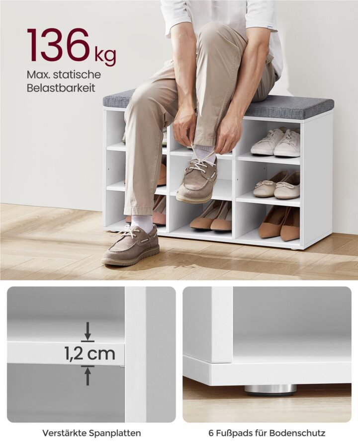 Hoiupink 78.5×30.3x48cm Jalatsikapid, jalatsiriiulid