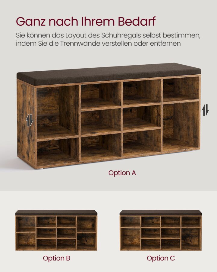 Hoiupink 104×30.3x48cm Jalatsikapid, jalatsiriiulid