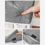 Kingapink 105x30x48cm, valge, hall padi Esikupingid