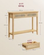 Konsoollaud 100x30x80cm Konsoollauad
