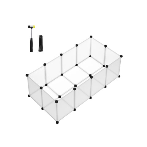 Plastikust kapp 125x63x42cm, valge Pesad ja kuudid