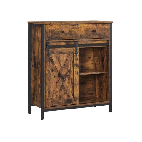 Hoiukapp 80x40x76cm must, retro värv Köögikapid