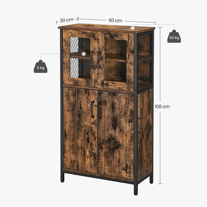 Vannitoakapp 60x30x108cm Vannitoakapid