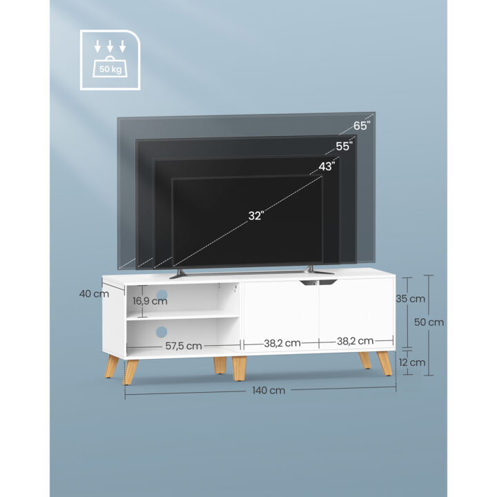 Telerikapp 140x40x50cm TV-alused