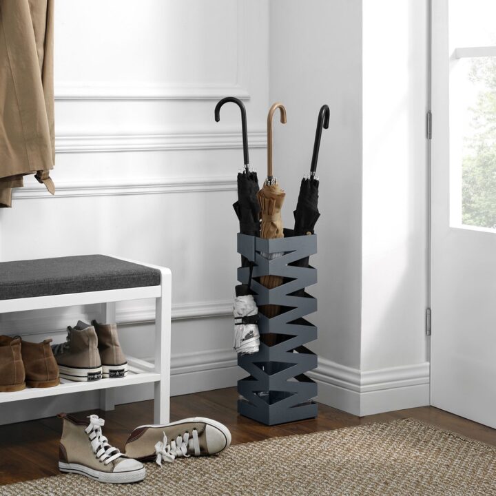 Vihmavarjuhoidja 15.5×15.5x49cm Pesukorvid ja hoiukastid