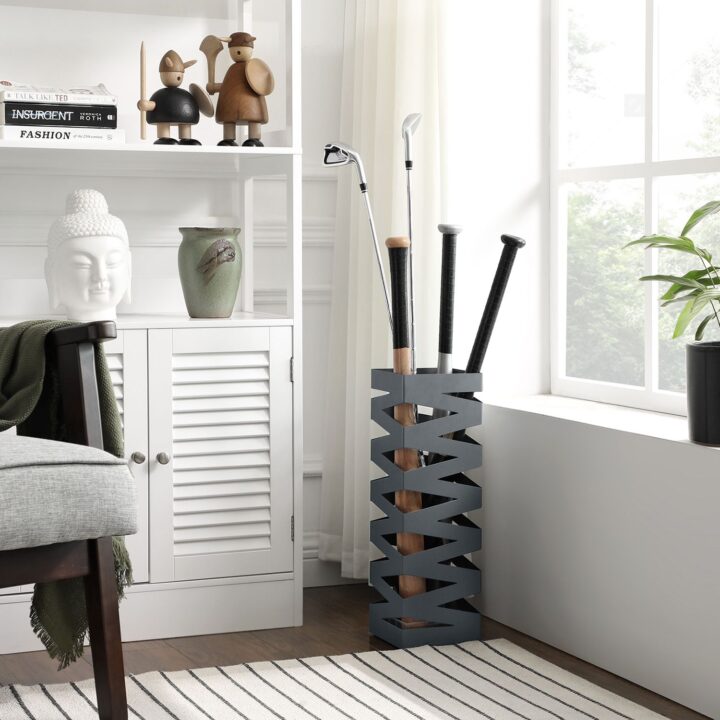 Vihmavarjuhoidja 15.5×15.5x49cm Pesukorvid ja hoiukastid