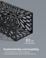 Vihmavarjuhoidja 15.5×15.5x41cm Pesukorvid ja hoiukastid