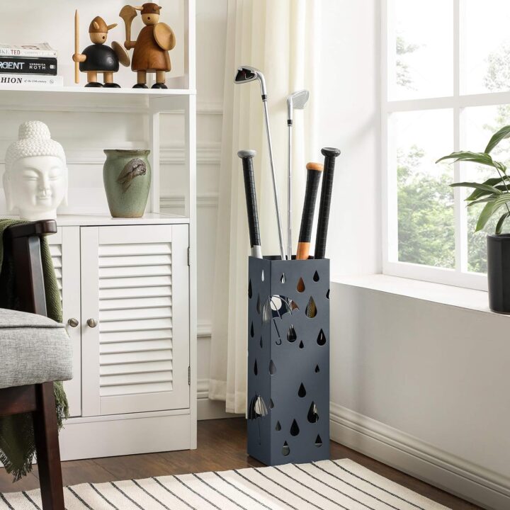 Vihmavarjuhoidja 15.5×15.5x49cm Pesukorvid ja hoiukastid