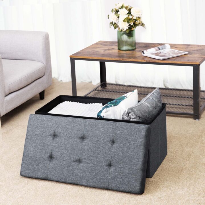 Plastikust tumba 76x38x38cm, hall Pesukorvid ja hoiukastid
