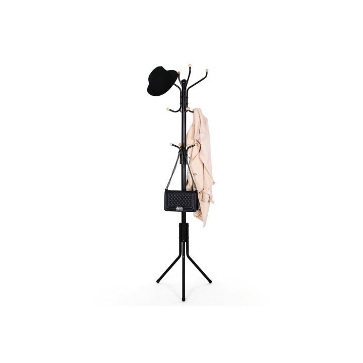 Riidenagi 44x44x182cm, must Riidestanged ja nagid