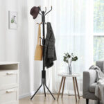 Riidenagi 44x44x182cm, must Riidestanged ja nagid