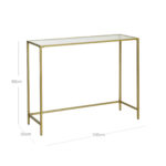 Konsoollaud 100x35x80cm Konsoollauad