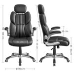 Kontoritool 70x66x(116-126)cm, must, punane/burgundia Kontoritoolid