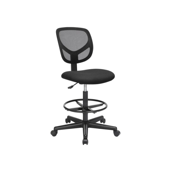 Joonistustool 64x64x(97-117) cm, must Kontoritoolid