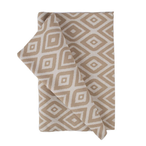 Linik HOLLY OUTDOOR 43x116cm, beežid rombid, 100% akrüül, kangas 350 Laudlinad ja linikud Laudlinad ja linikud