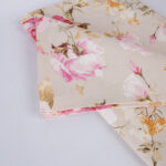 Laudlina ROSES 136×220 cm, roosid, 80% puuvill, 20% polüester, kangas 334 Laudlinad ja linikud Laudlinad ja linikud