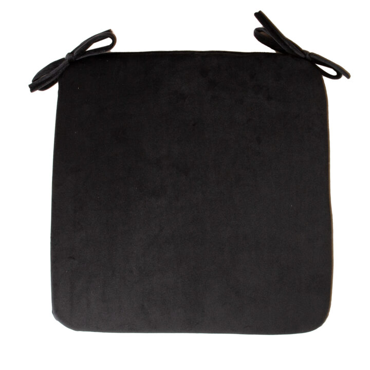 Toolikate VELVET 39x39x2,5cm, must Jõulutekstiil Jõulutekstiil