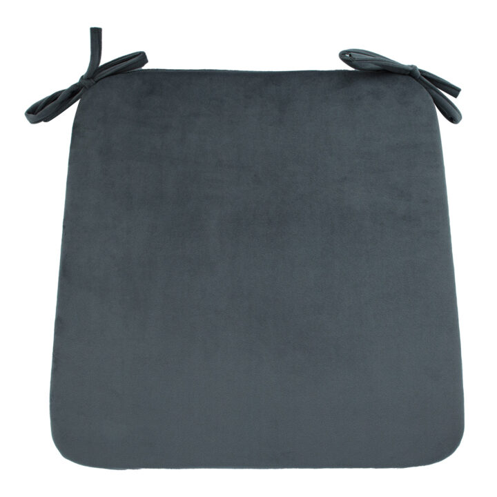 Toolikate VELVET 39x39cm, hall,100% polüester, kangas 316 Sisustustekstiil Toolipadjad