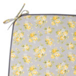 Toolikate ADELINE 39x39cm hall, 100% puuvill, kangas 976 Sisustustekstiil Toolipadjad