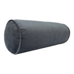 Rullpadi VELVET D18x50cm, hall, 100% polüester Dekoratiivpadjad Dekoratiivpadjad