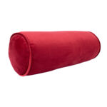 Rullpadi VELVET D18x50cm, bordoo, 100% polüester Dekoratiivpadjad Dekoratiivpadjad