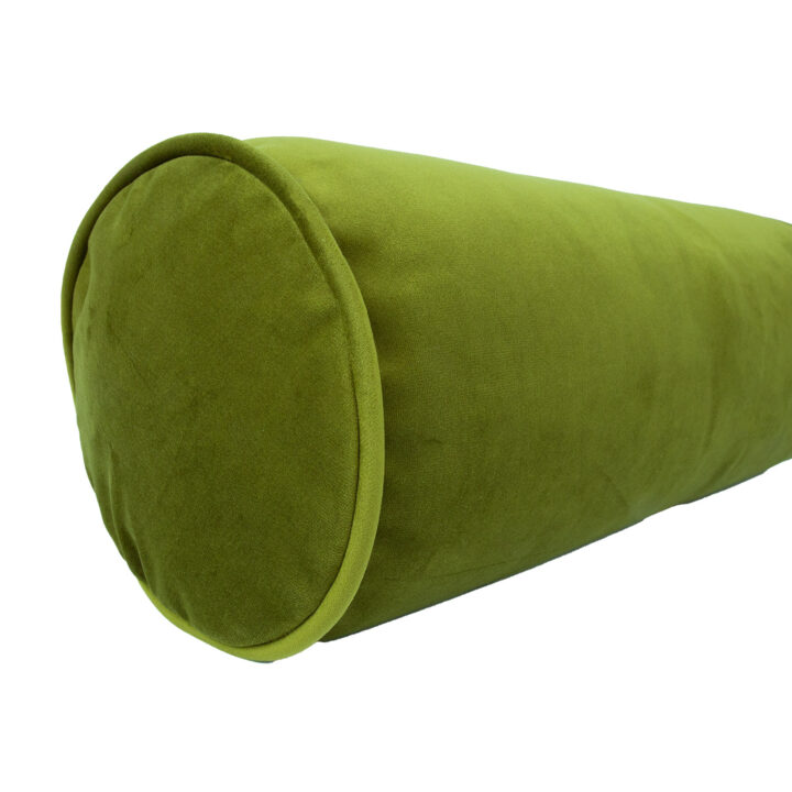 Rullpadi VELVET D18x50cm, roheline, 100% polüester Dekoratiivpadjad Dekoratiivpadjad