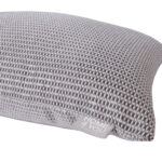 Padi MITSU-MITSU 30x50cm lukuga, hall ja hõbe, 50% puuvill, 50% polüester, kangas 305 Dekoratiivpadjad Dekoratiivpadjad
