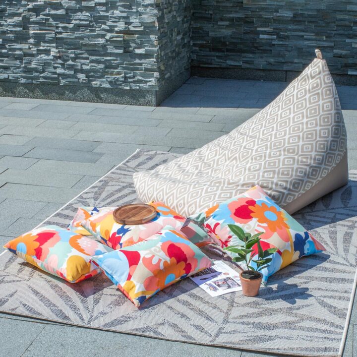 Padi NORDIC FLOWER 50x50cm, 80% puuvill, 20% polüester Dekoratiivpadjad Dekoratiivpadjad