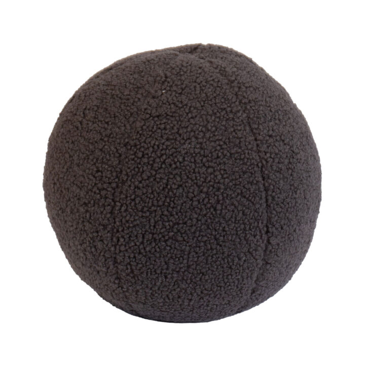 Padi PALL D25cm, tumehall, 100% polüester, kangas 324 Dekoratiivpadjad Dekoratiivpadjad