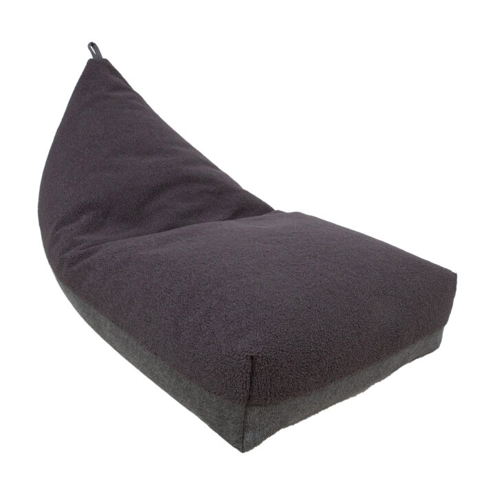 Kott-tool LAMB BAG, 130x80x20/70cm, tumehall, 100% polüester, kangas 324/320 Põrandapadjad, kott-toolid Põrandapadjad, kott-toolid
