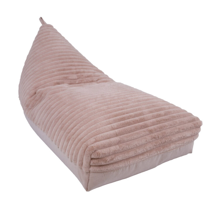 Kott-tool FJORD 130x80x20/70cm, heleroosa Põrandapadjad, kott-toolid Põrandapadjad, kott-toolid