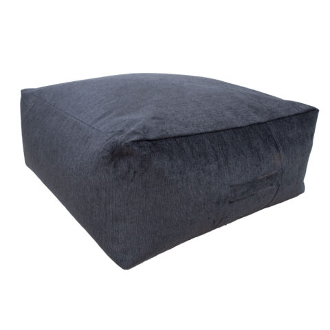 Tumba MITSU-MITSU, 80x80cm, h30cm, tumehall, 100% polüester, kangas-311 Elutoamööbel Põrandapadjad, kott-toolid