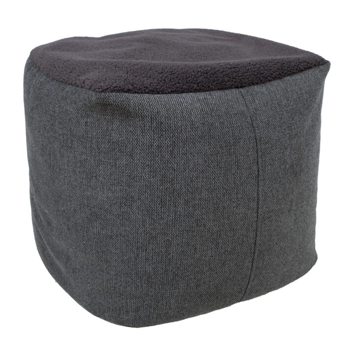 Tumba LAMB BAG, 55x55cm, h45cm, tumehall, 100% polüester, kangas-324/320 Elutoamööbel Põrandapadjad, kott-toolid