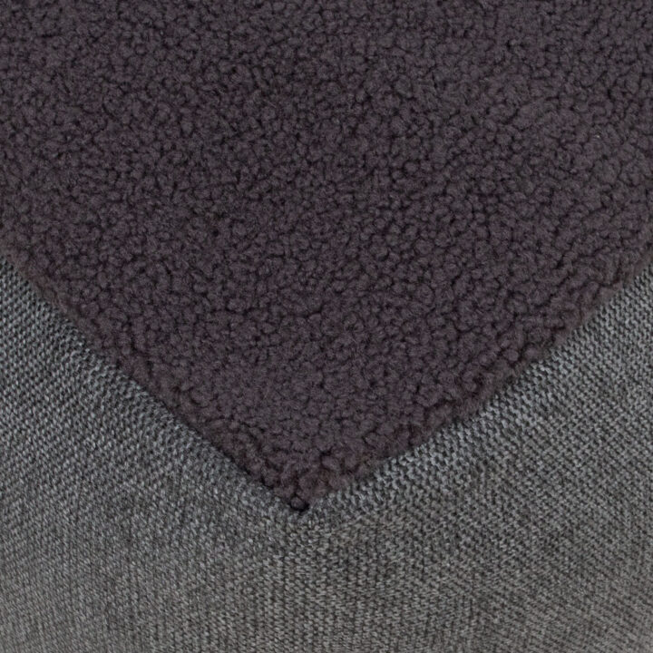 Tumba LAMB BAG, 80x80cm, h30cm, tumehall, 100% polüester, kangas-324/320 Elutoamööbel Põrandapadjad, kott-toolid