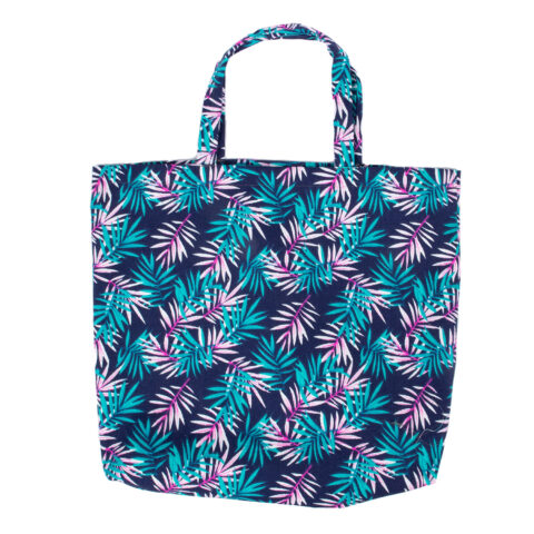 Kott MY BAG 48x44cm, sangadega, lehed, 20% puuvill, 80% polüester, kangas 336 Muud tekstiiltooted Muud tekstiiltooted