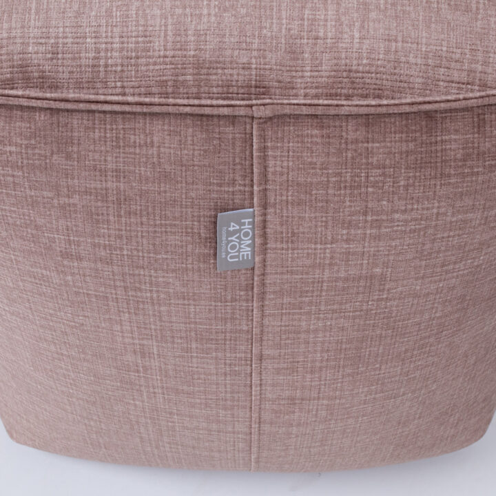 Tumba VOSS 55x55xH45cm, roosa Põrandapadjad, kott-toolid Põrandapadjad, kott-toolid