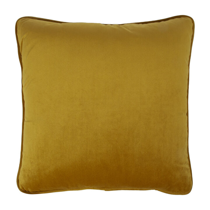 Padi VELVET 45x45cm, sinepikollane,100% polüester, kangas 317 Dekoratiivpadjad Dekoratiivpadjad
