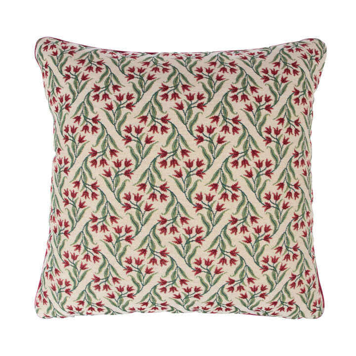 Padi HOLLY 45x45cm rullkant, folkloor hele, kangas 399 Dekoratiivpadjad Dekoratiivpadjad