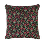 Padi HOLLY 45x45cm rullkant, folkloor tume, kangas 400 Dekoratiivpadjad Dekoratiivpadjad