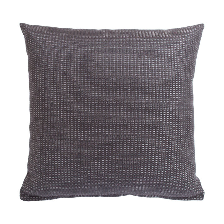 Padi MITSU-MITSU, 45x45cm lukuga, tumepruun ja hõbe, 50%puuvill, 50%polüester, kangas 304 Dekoratiivpadjad Dekoratiivpadjad