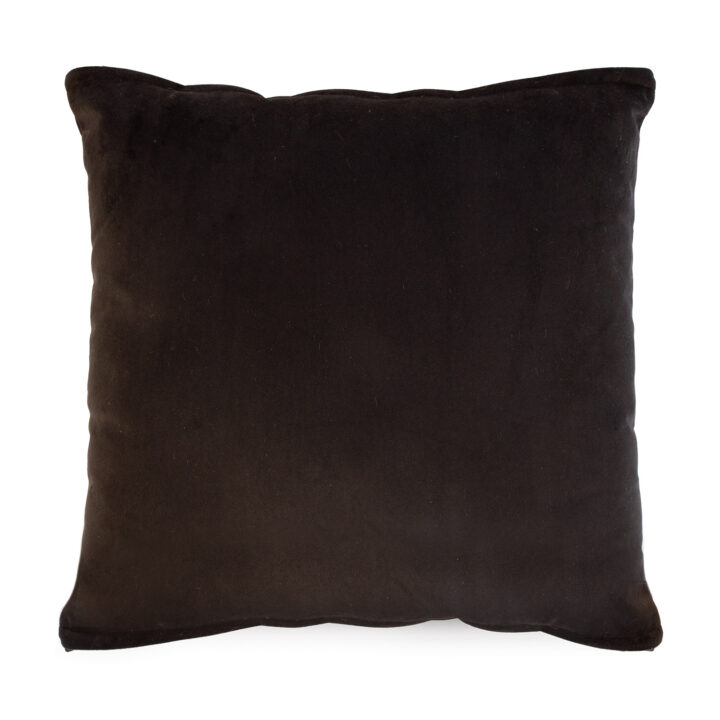 Padi VELVET 2, 45x45cm, must, 100% polüester, kangas 411 Dekoratiivpadjad Dekoratiivpadjad