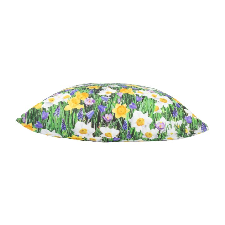Padi HOLLY 45x45cm, lukuga, kevadlilled, kangas 100% puuvill, kangas 415 Dekoratiivpadjad Dekoratiivpadjad