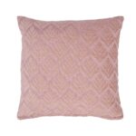 Padi TEDDY 45x45cm, lukuga, roosa lillemotiiv, 100% polüester, kangas 418 Dekoratiivpadjad Dekoratiivpadjad