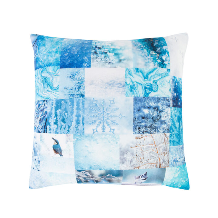 Padi XMAS STORY 45x45cm, karge talv, 100%puuvill, kangas-755 Dekoratiivpadjad Dekoratiivpadjad