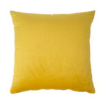 Padi VELVET 2, 45x45cm, kollane, 100% polüester, kangas-828 Dekoratiivpadjad Dekoratiivpadjad