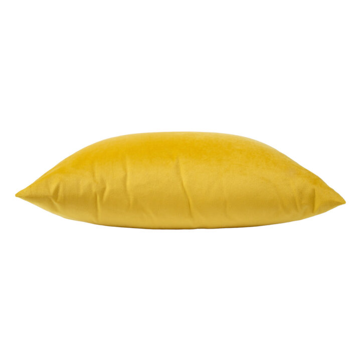 Padi VELVET 2, 45x45cm, kollane, 100% polüester, kangas-828 Dekoratiivpadjad Dekoratiivpadjad