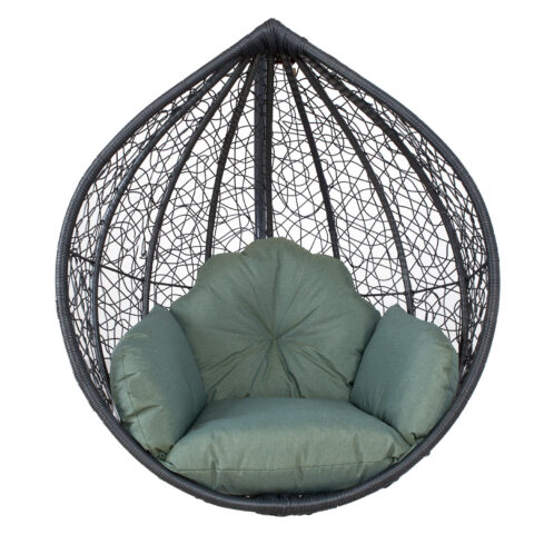 Ripptooli padi DROPLET roheline, 100% taaskasutatud materjal, kangas 341 Kiigepadjad ja kiigekatused Kiigepadjad ja kiigekatused