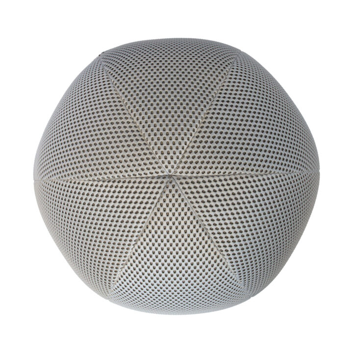 Põrandapadi PALL D52cm, hall, 100% polüester, SONIC kangas 412 Põrandapadjad, kott-toolid Põrandapadjad, kott-toolid