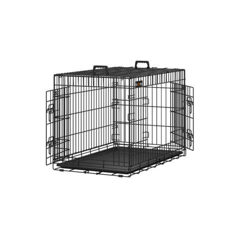Koerapuur 92.5×57.5x64cm Transportkorvid ja puurid koertele