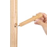 Riidenagi 47x47x175cm, looduslik Riidestanged ja nagid